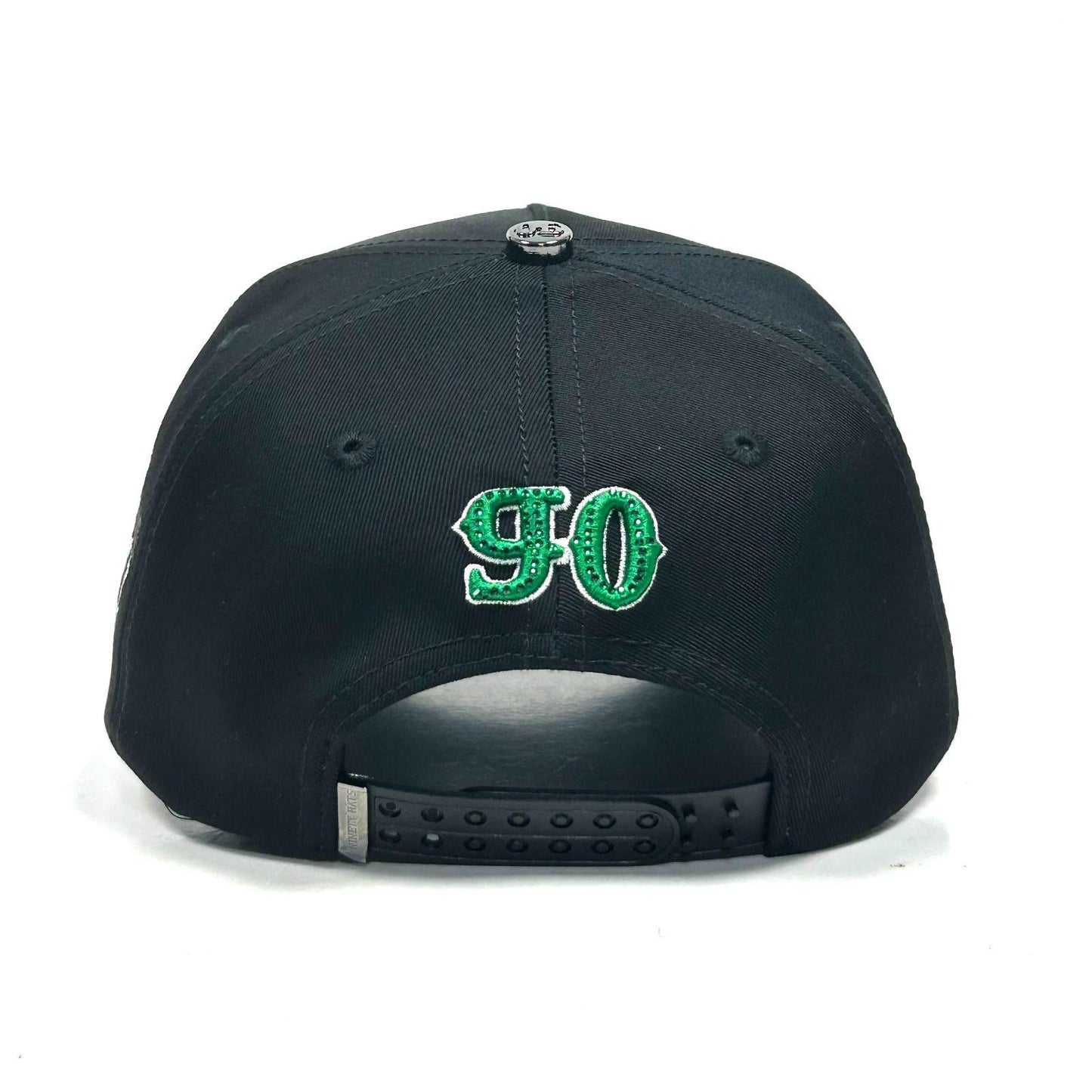 A’s black and green-NINETYHATS