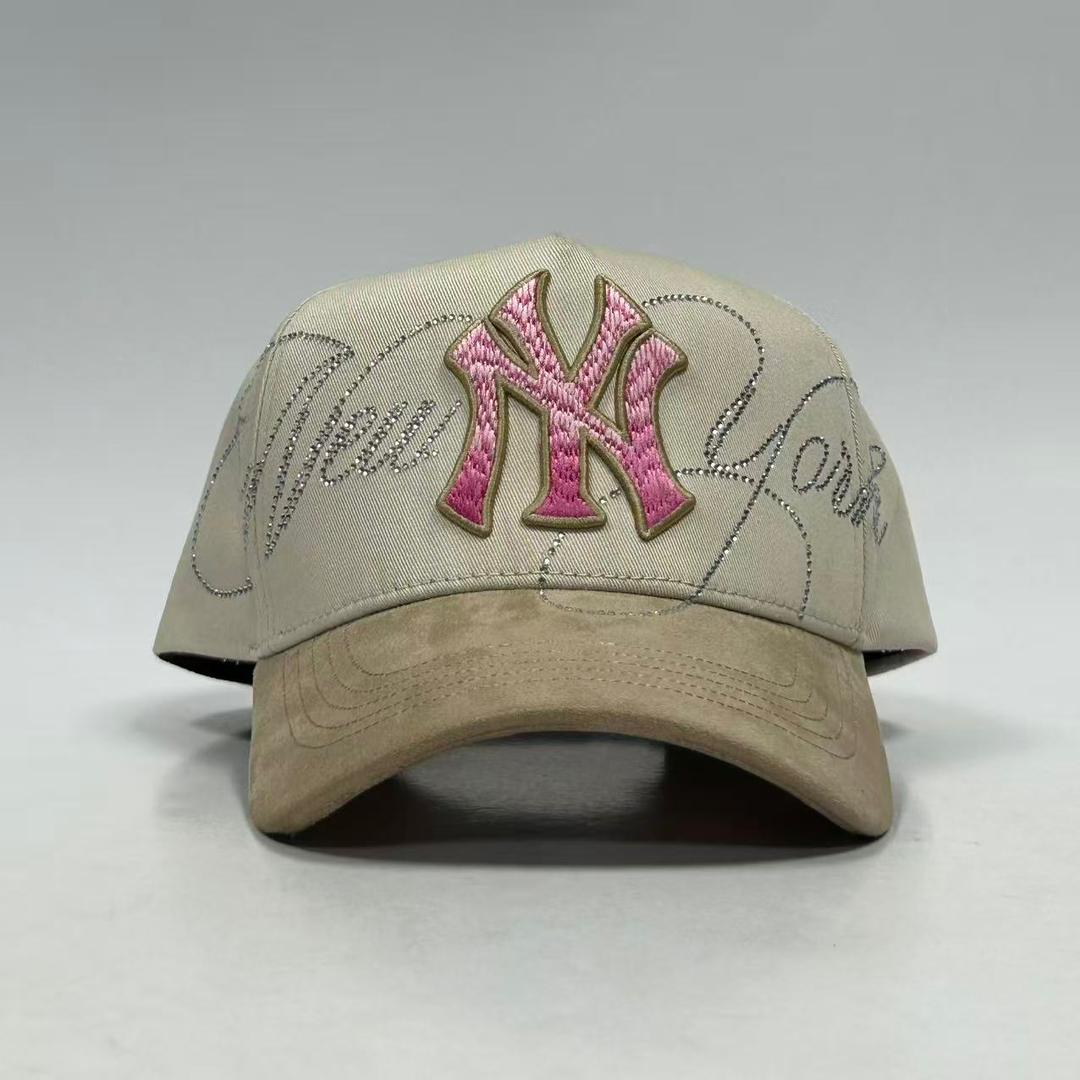 GORRA NY CRYSTALS PINK