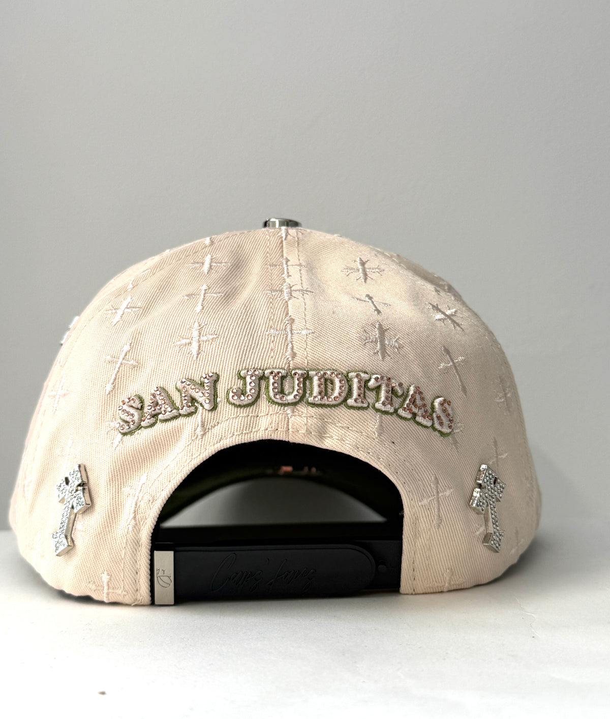 Gorra San Judas beige green