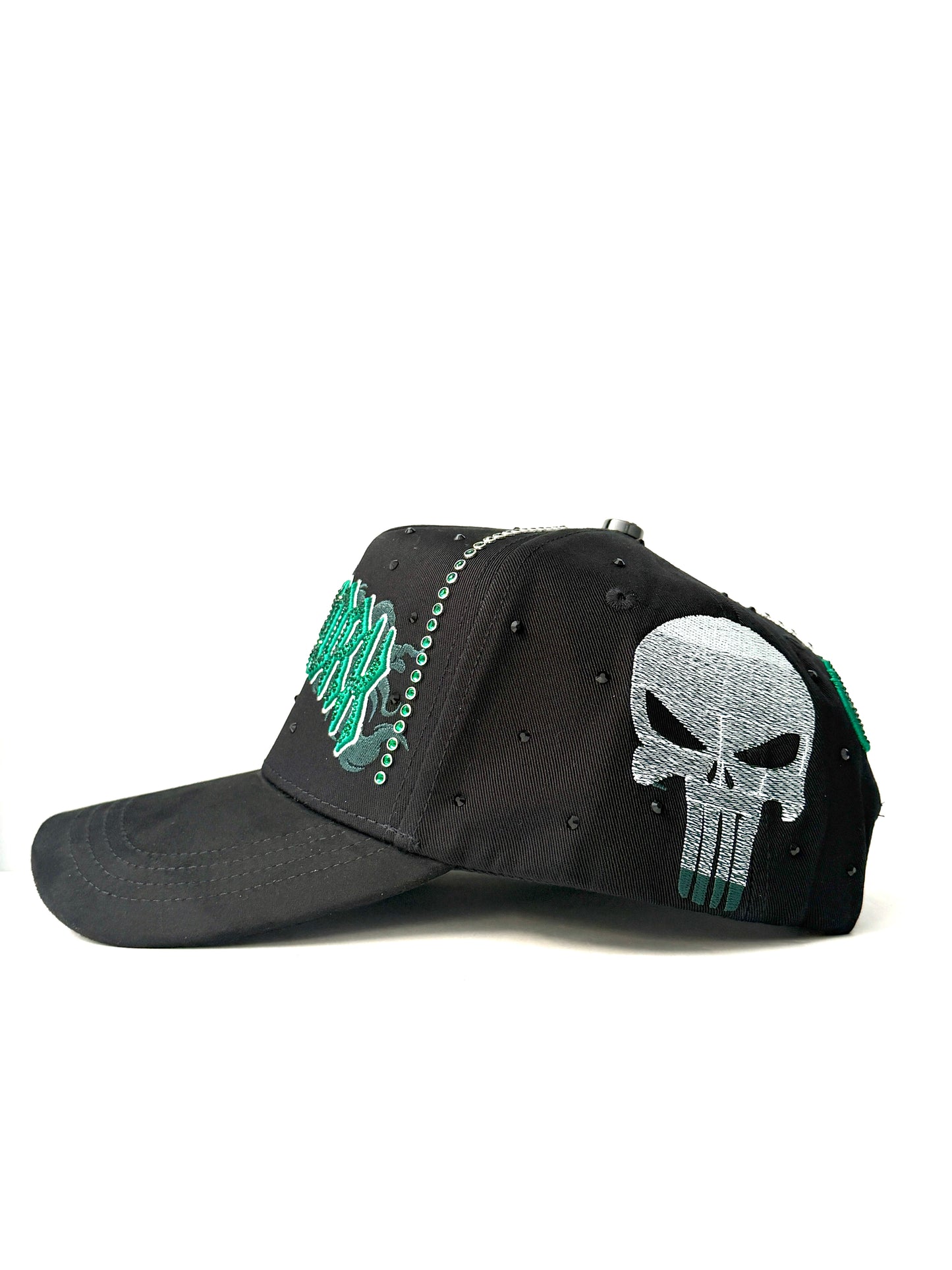 Gorra New York skull stones