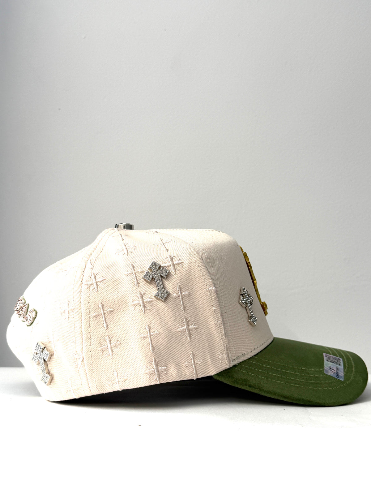 Gorra San Judas beige green