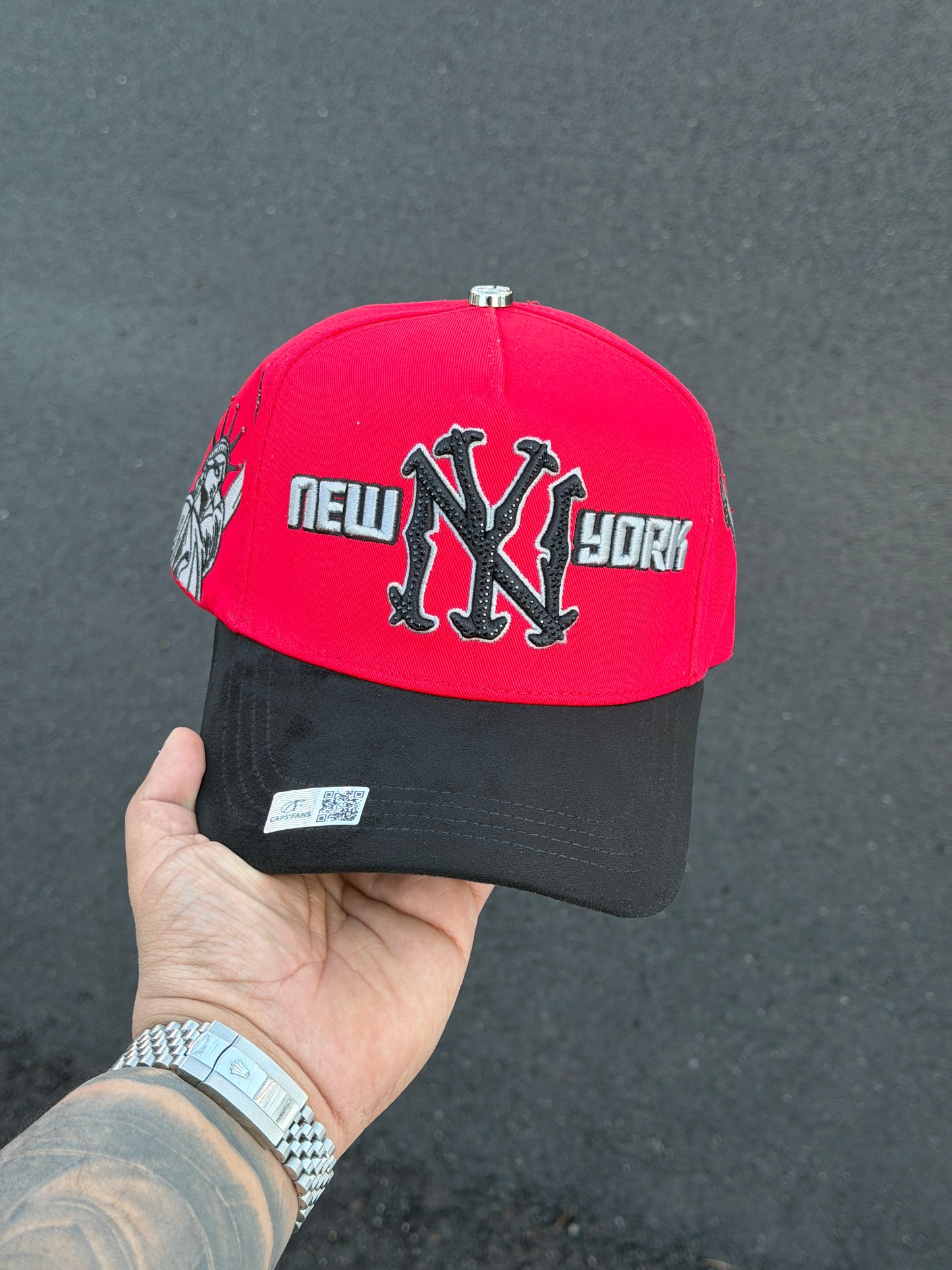 Gorra NY Red Black