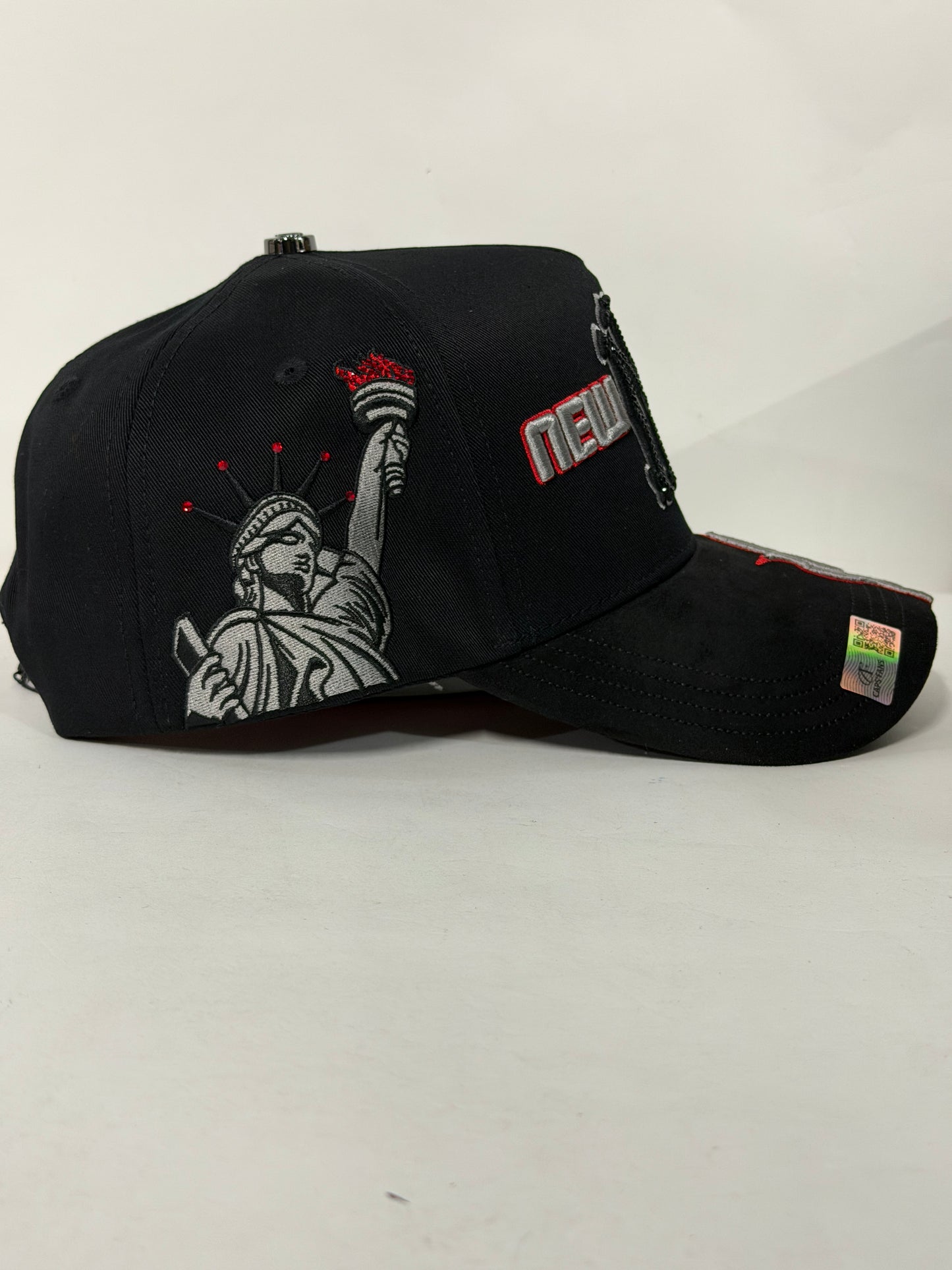 Gorra ny crystals flame red