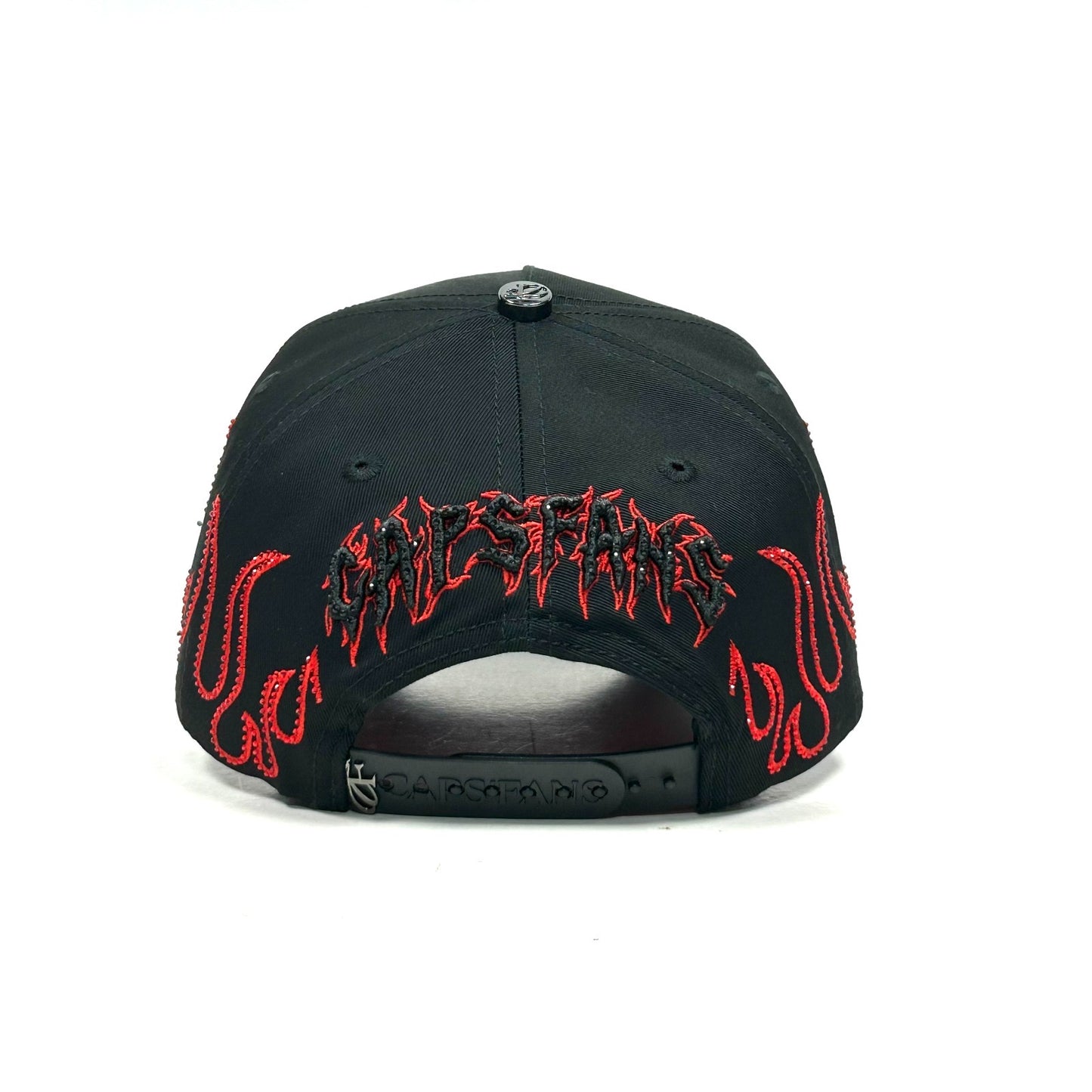 Gorra NY flame crystals