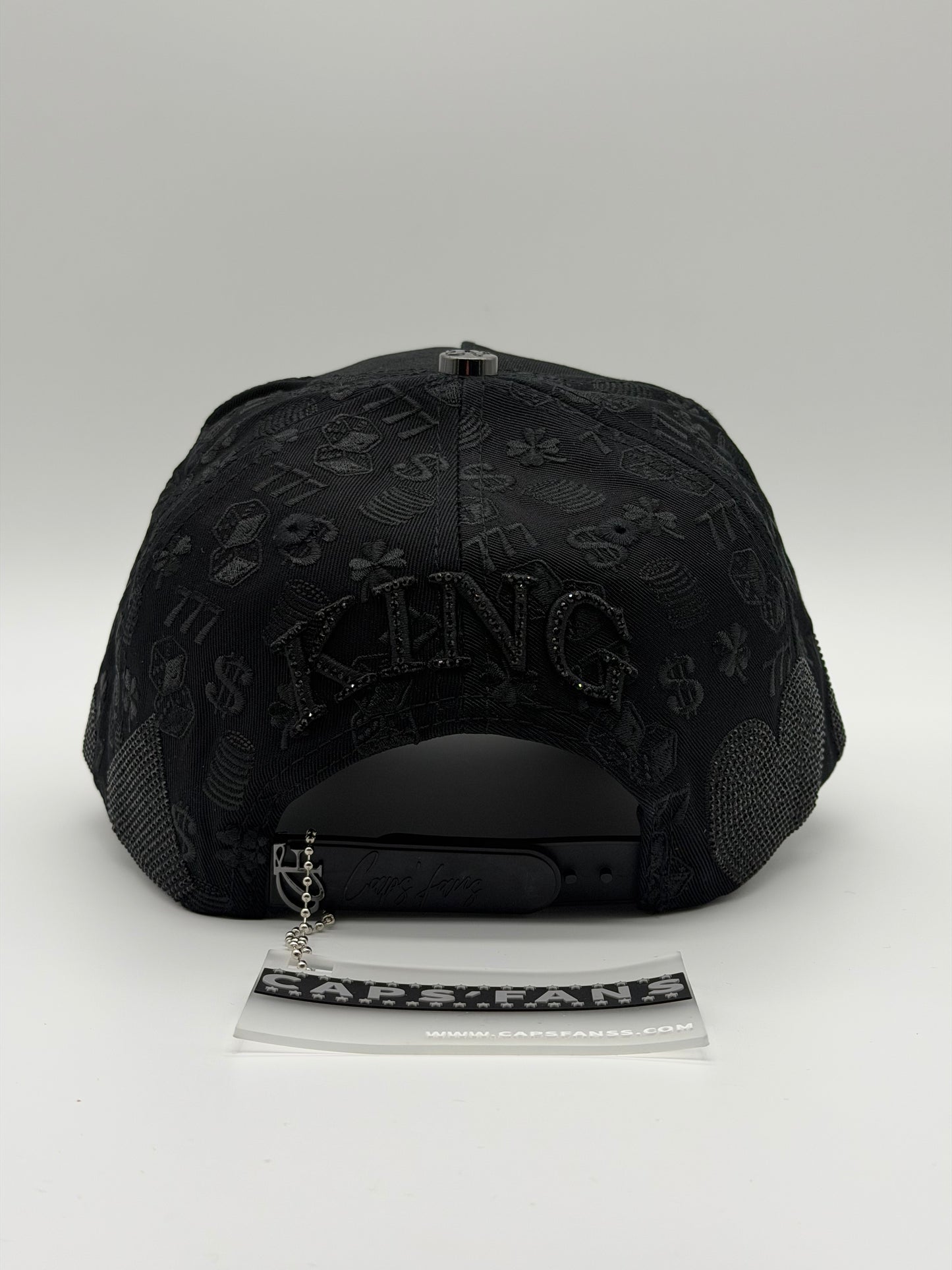 Gorra king all black