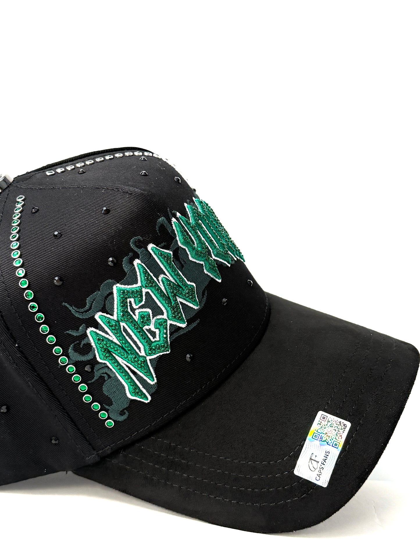 Gorra New York skull stones
