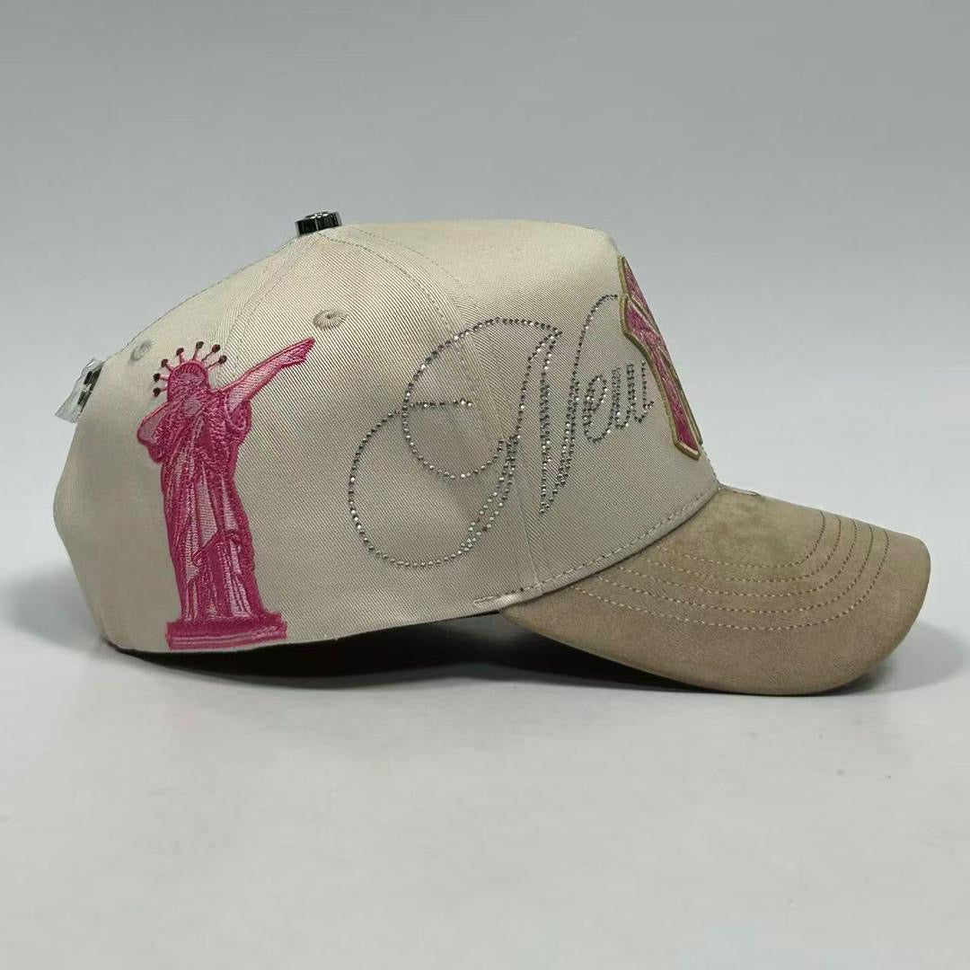 GORRA NY CRYSTALS PINK