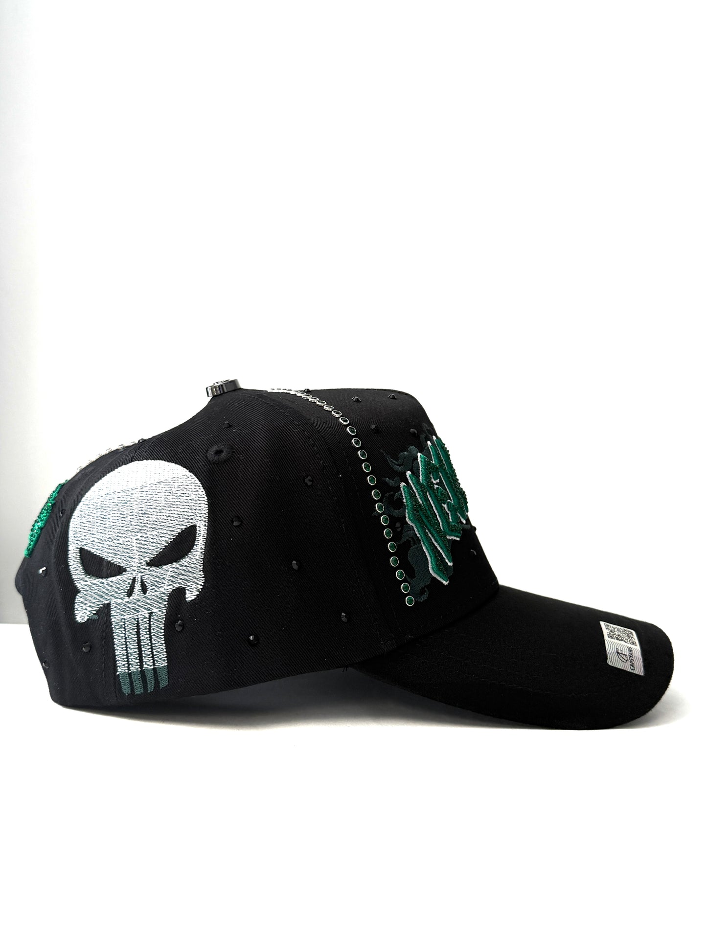 Gorra New York skull stones
