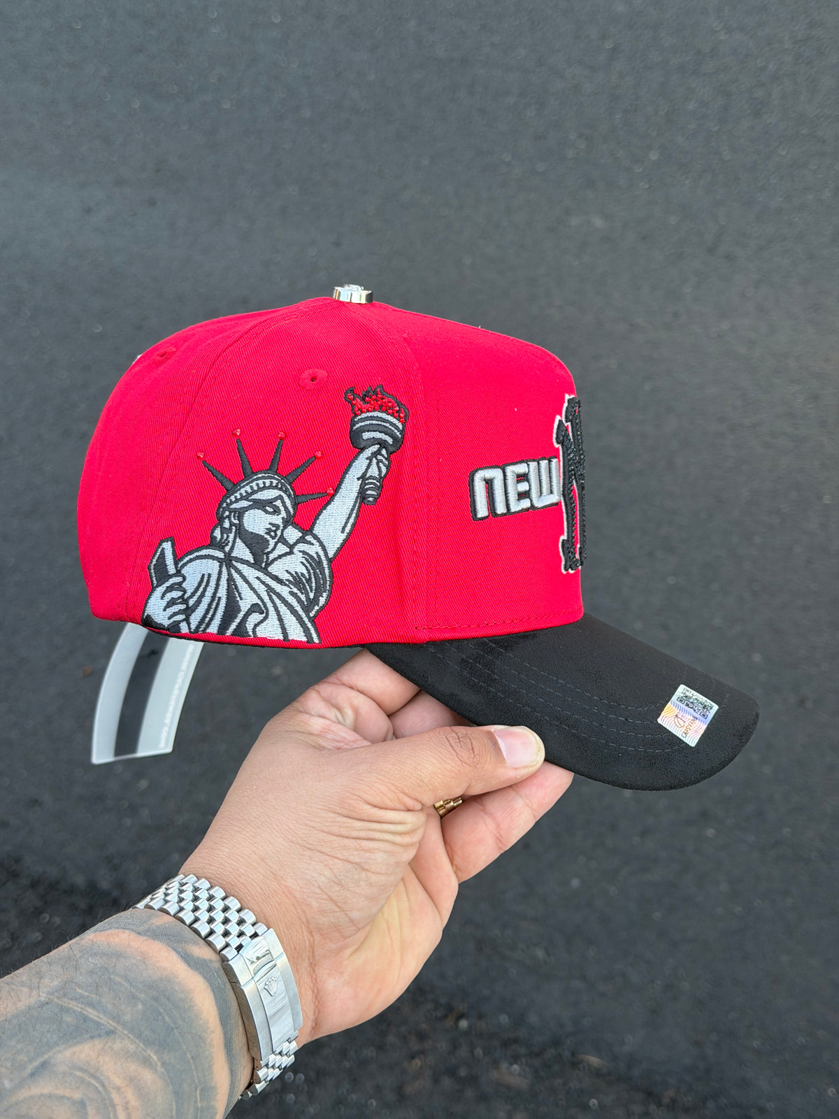 Gorra NY Red Black
