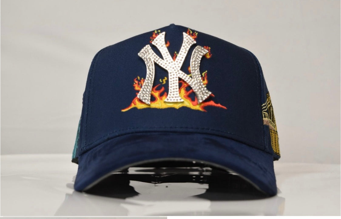 GORRA NY CRYSTAL NAVY