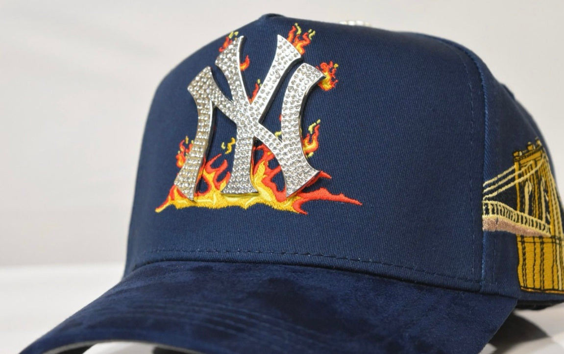 GORRA NY CRYSTAL NAVY