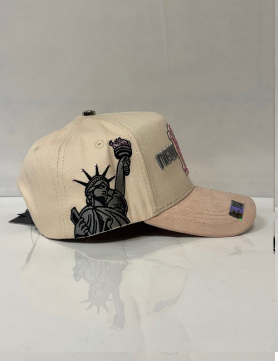 GORRA NY PINK