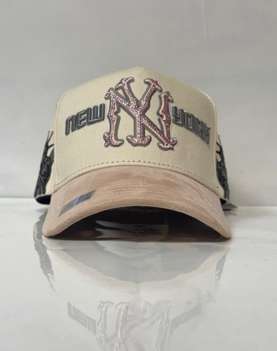 GORRA NY PINK