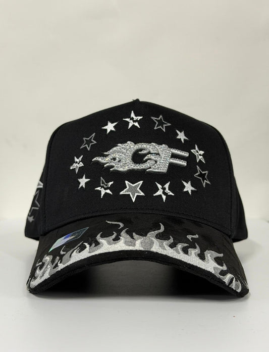 Gorra Cf stars black